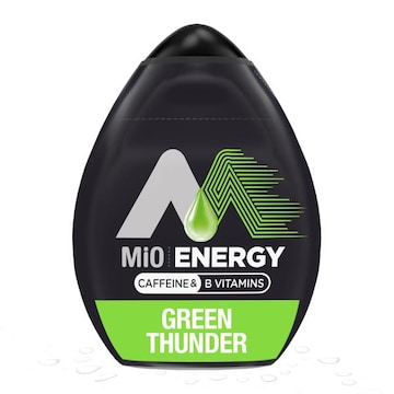 Mio Energy Green Thunder Naturally Flavored Liquid Water Enhancer with Caffeine & B Vitamins