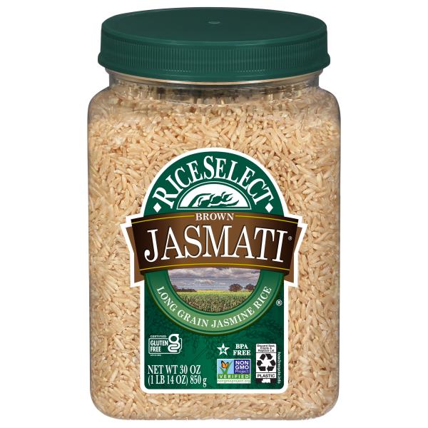 RiceSelect Jasmine Rice, AmericanStyle, Brown Jasmati Publix Super