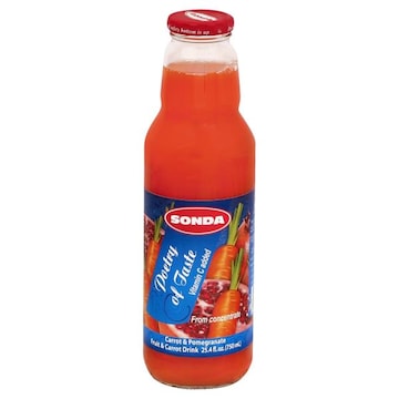 Sonda Poetry of Taste Fruit & Carrot Drink, Carrot & Pomegranate