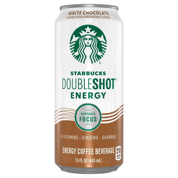 Starbucks Doubleshot Energy Coffee Beverage, White Chocolate | Publix ...