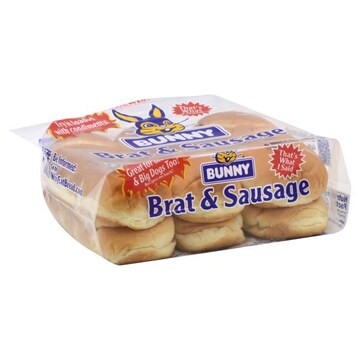Bunny Rolls, Brat & Sausage, Original