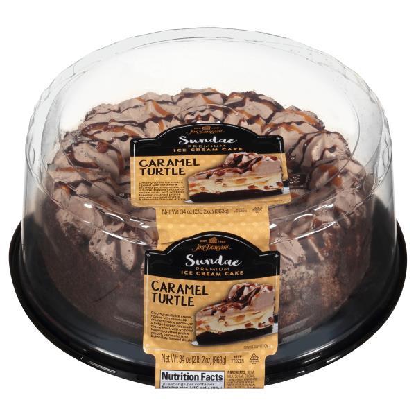 Jon Donaire Sundae Caramel Turtle Premium Ice Cream Cake Publix Super Markets 