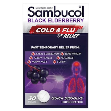 Sambucol Black Elderberry Cold & Flu Relief