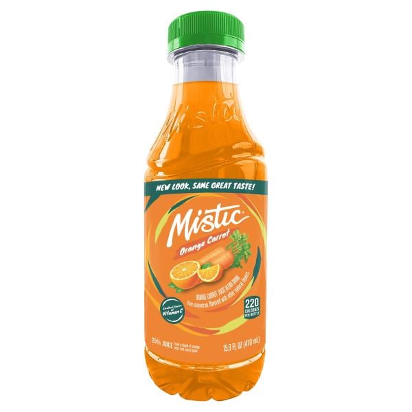 みかんです₊⁎⁺˳✧༚ Mistic Juice Blend Drink, Orange Carrot | Publix Super Markets
