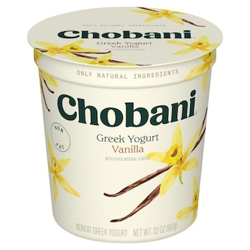 Chobani Yogurt, Nonfat, Greek, Vanilla