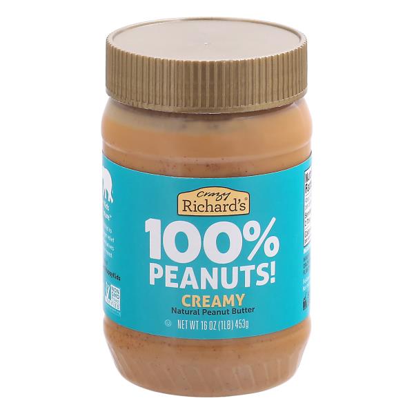 Crazy Richard's Peanut Butter, Natural, Creamy Publix Super Markets