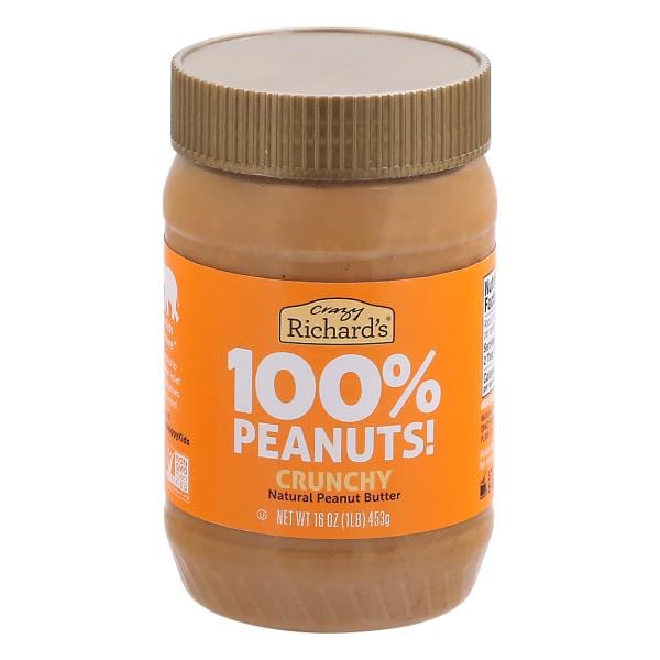 Crazy Richard's Peanut Butter, Natural, Crunchy | Publix Super Markets