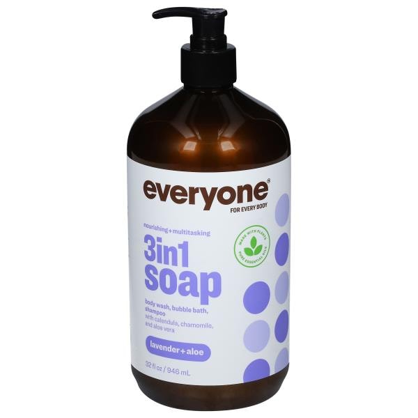 Everyone Soap, 3 in 1, Lavender + Aloe Publix Super Markets