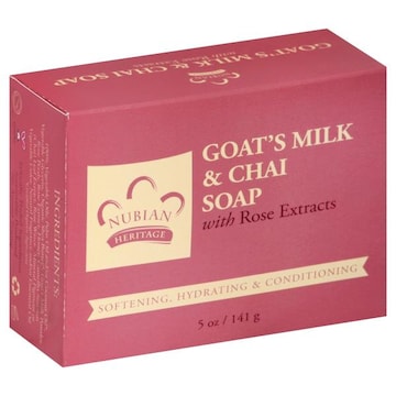 Nubian Heritage Soap, Goat's Milk & Chai