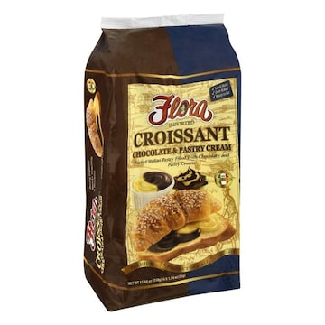 Flora Croissant, Chocolate & Pastry Cream