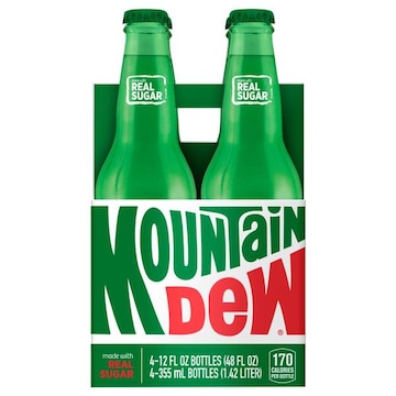Mountain Dew Soda, Real Sugar