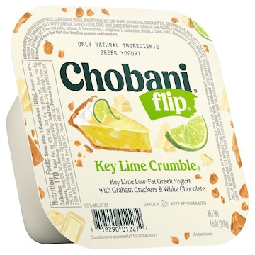 Chobani Flip Greek Yogurt, Low-Fat, Key Lime Crumble