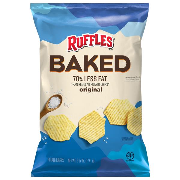 Ruffles Potato Crisps, Original, Baked | Publix Super Markets