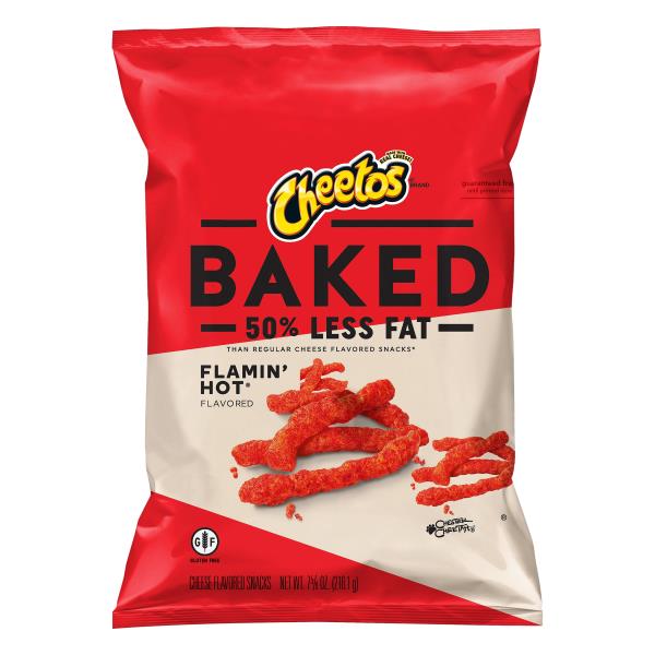 Cheetos Cheese Flavored Snacks, Flamin Hot Flavored, Baked | Publix ...