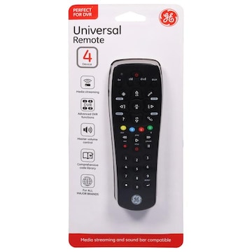 Ge Remote, Universal, 4 Device