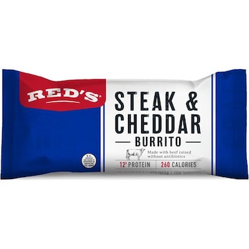 Red's Burrito, Steak & Cheddar