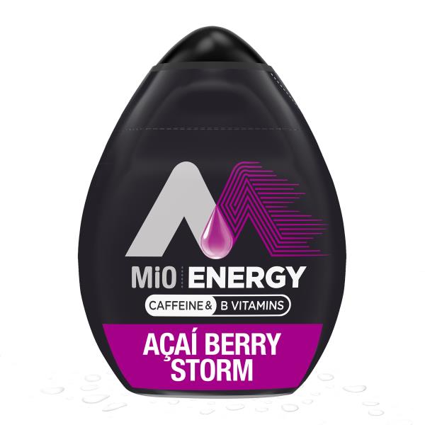 Mio Energy Acai Berry Storm Naturally Flavored Liquid Water Enhancer with Caffeine & B Vitamins