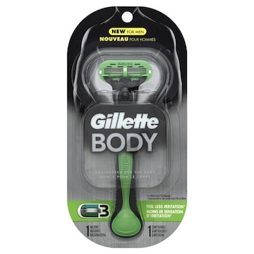 Gillette Body Razor, for Men, 3 Blade