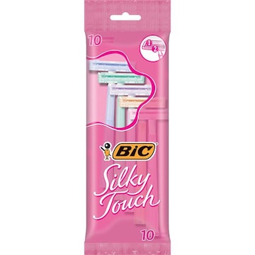 BiC Silky Touch Shavers, 10 Pack