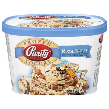 Purity Frozen Yogurt, Moose Tracks
