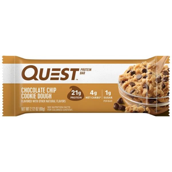 Quest Protein Bar, Chocolate Chip Cookie Dough Flavor | Publix Super ...