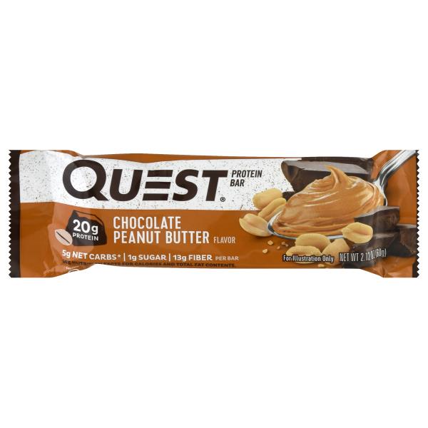 Quest Protein Bar, Chocolate Peanut Butter Flavor Publix Super Markets