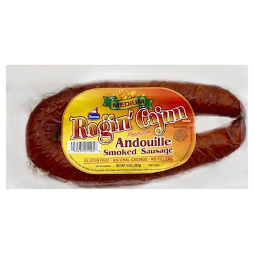 Ragin' Cajun Sausage, Andouille, Medium, Smoked, Premium