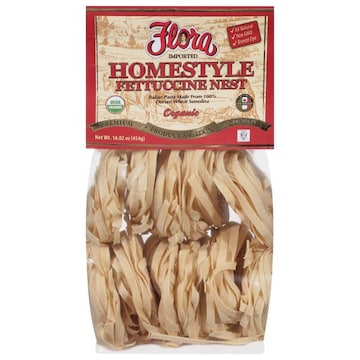 Flora Fettuccine Nest, Organic, Homestyle