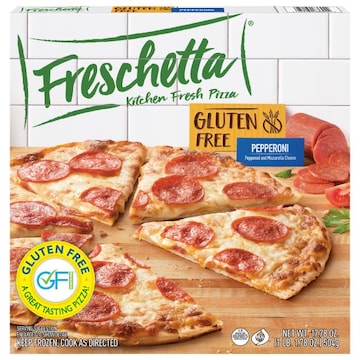 Freschetta Pepperoni Gluten Free Thin Crust Frozen Pizza
