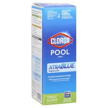 Clorox Pool & Spa Algaecide, Xtra Blue