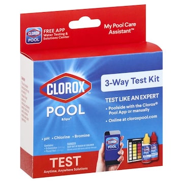 Clorox Pool & Spa Test Kit, 3-Way