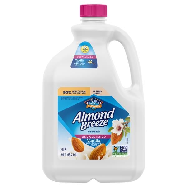 Almond Breeze Almondmilk, Vanilla, Unsweetened Publix Super Markets