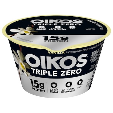 Oikos Triple Zero Vanilla Nonfat Yogurt