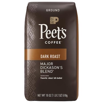 Peet's Coffee & Tea Major Dickason's Dark Roast Ground Coffee - 18oz Bag