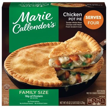 Marie Callender's Pot Pie, Chicken, Family Size