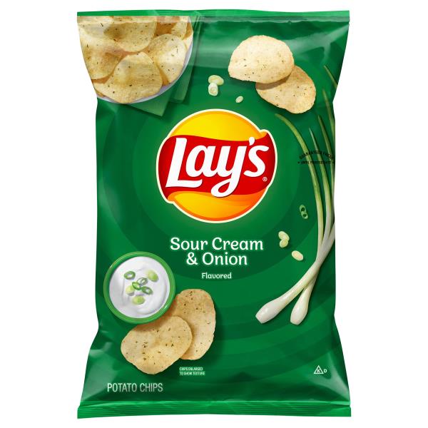 Lay's Potato Chips, Sour Cream & Onion Flavored | Publix Super Markets