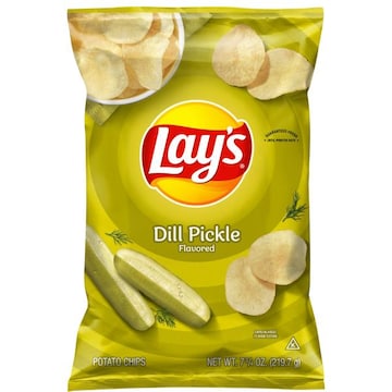Lay's Dill Pickle Flavored Potato Chips