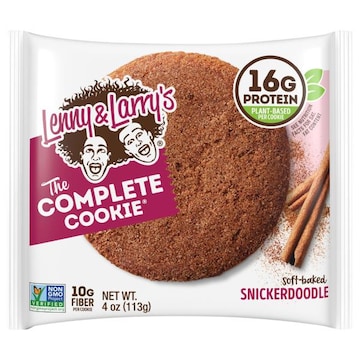 Lenny & Larry's The Complete Cookie Cookie, Snickerdoodle, Soft-Baked