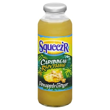 Squeez'R Caribbean Rhythms Drink, Pineapple Ginger