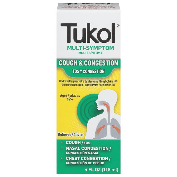 Tukol Cough & Congestion, Ages 12+ | Publix Super Markets