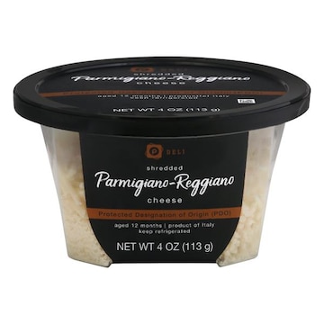 Publix Deli Shredded Parmigiano Reggiano Cheese, Cup