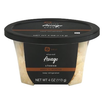 Publix Deli Shaved Aged Asiago Cheese, Cup