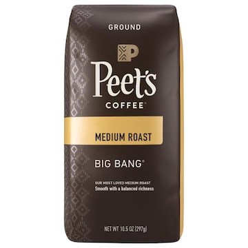 Peet's Coffee & Tea Big Bang, Medium Roast Ground Coffee - 10.5oz Bags