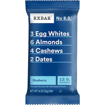 Rxbar Gluten-Free Protein Bars Blueberry, Protein Snack