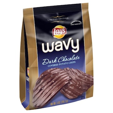 Lay's Wavy Potato Chips, Dark Chocolate
