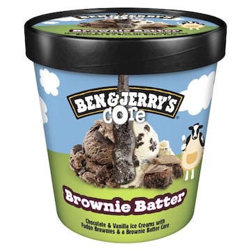 Ben & Jerry's Ice Cream Brownie Batter Core