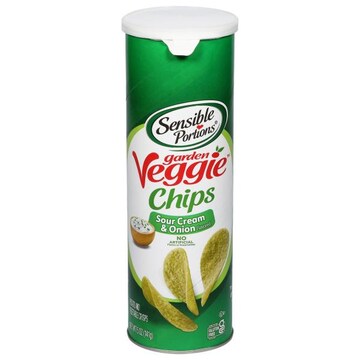 Sensible Portions Garden Veggie Sour Cream & Onion Flavored Chips