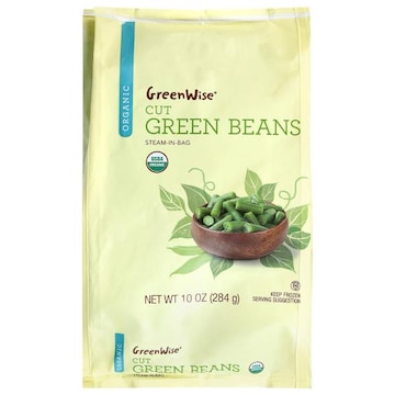 GreenWise Organic Cut Steam-in-Bag Green Beans