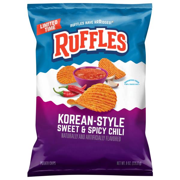 Ruffles Potato Chips, Sweet & Spicy Chili, Korean-Style | Publix Super ...