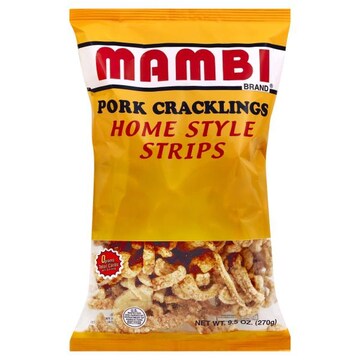 Mambi Pork Cracklings, Home Style Strips